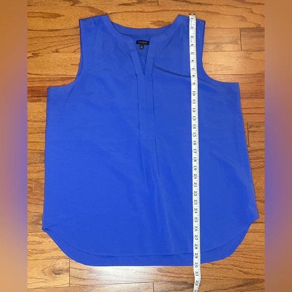 Talbots- Blue business casual tank top blouse Size XL - Picture 6 of 8